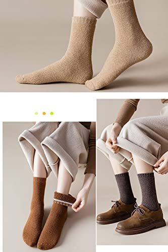 Image of Womens Wool Knit Winter Socks