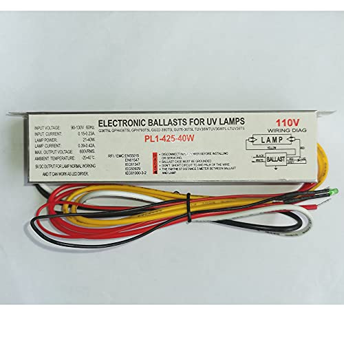 Balasto Electrónico PL1-425-40W 110V para Lámparas G36T5L miniatura 5