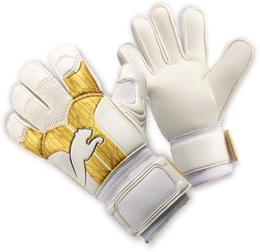 Amazon プーマ Puma Vプロj ホワイト ゴールド プーマ キーパーグローブ 8 Puma プーマ スポーツ アウトドア