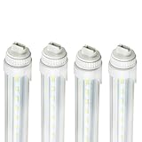 F48T12 CW HO 4FT 20W R17D LED Tube Bulb, 5500k Daylight Clear Cover for Commercial Household...