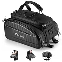 West Biking Bolsa para assento traseiro de bicicleta, dupla
