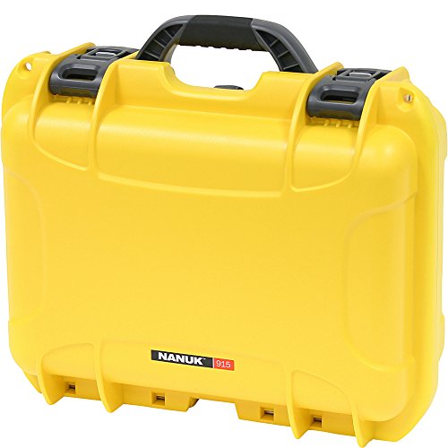 Nanuk 915 Waterproof Hard Case with Foam Insert - Yellow