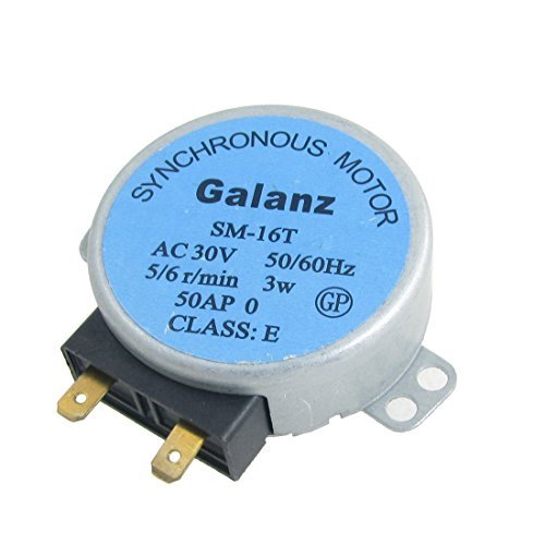 DealMux AC 30V 50 / 60Hz 5 / 6R / MIN Turntable Synchronous Motor para Microondas