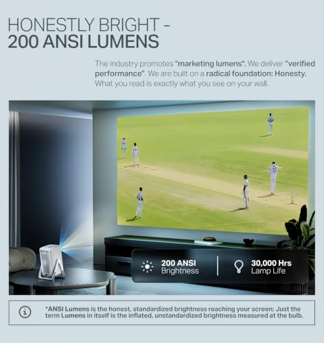 Image of CineHead Ultra Smart Projector | Google TV | Native Full HD 1080P | 4K Supported | Auto Focus | Auto Keystone | Dual Band WiFi | Bluetooth | Dolby Audio | Home Theatre Projector