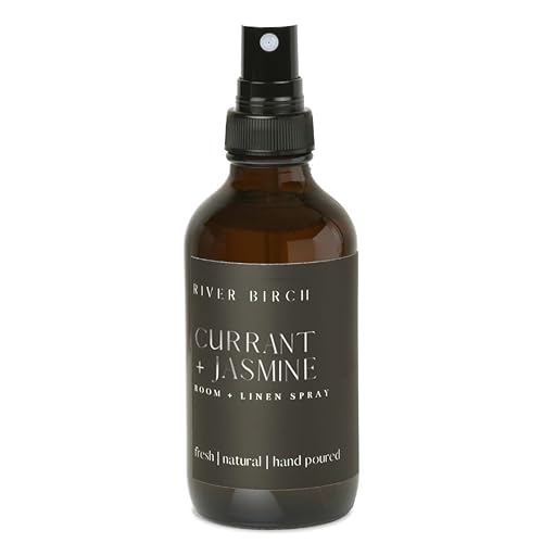 Miniatura 27 de River Birch Spray de lino y habitación perfumado a pachulí y mandarina Fragancia para el hogar Botella de vidrio ámbar de 4 onzas Aroma
