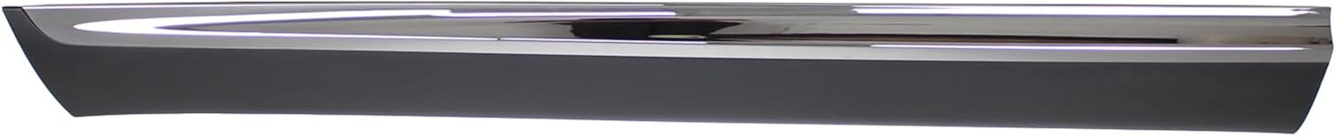 ApplianPar Black with Chrome Front Driver Side Door Lower Molding Trim for Kia Sorento 2016-2020