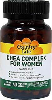 Country Life Vitamins DHEA Complex for Women, 60 VCAP