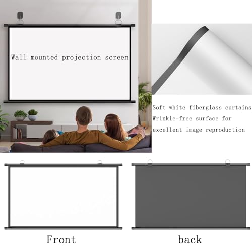 Pantalla de proyección plegable 72in 16:9 miniatura 2