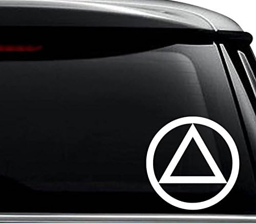 AA Alcohol Anonymous calcomanía para coche, camión, moto ventana Bumper pared portátil