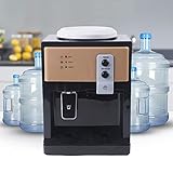 Countertop Hot and Cold Water Dispenser 5 Gallon Top Loading Countertop Water Dispenser Warm and Hot Water Tool for Home Office School