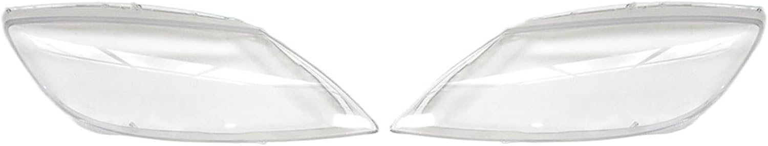Compatible for Mazda for RX-8 2001-2010 Car Front Headlamp Cover Transparent Headlight Shell Lens Replace Original Lampshade Plexiglass(A Pair)