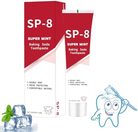 Amazon.com: SP-8 Ultra Whitening Toothpaste, SP-8 Probiotic Toothpaste ...