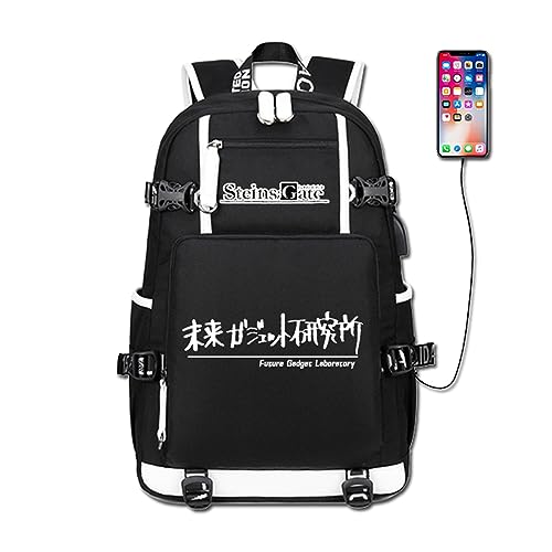 Anime Steins Gate Backpack Daypack Student Bag School Bag Laptop Bag Bookbag2