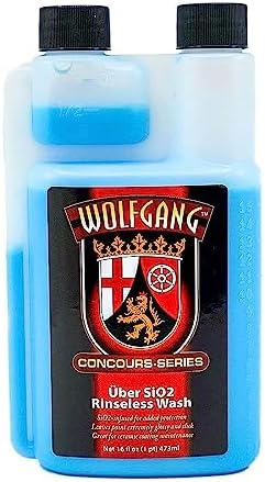 WOLFGANG CONCOURS SERIES WG-1650 Uber SiO2 Rinseless Wash, 16 fl. oz.