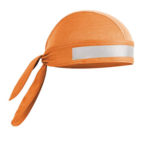 Tachiuwa Gorro de Ciclismo Bandana Boné Boné Crânio Boné Esportivo Bandana Bandana - laranja