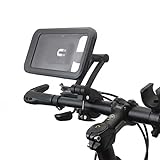 Generic Waterproof Phone Mount, Universal Compatible with All iPhones and Android Phones, 360 Swivel, Secure Handlebar Attachment for Bicycle/Motorcycle