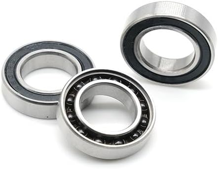 1Pcs 6801 2RS Hybrid Ceramic Bearing 12x21x5 mm ABEC-7 Bicycle Bottom Brackets Spares 6801RS Si3N4 Ball