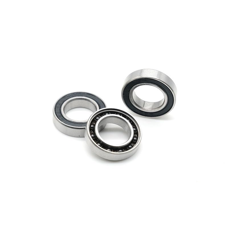 1Pcs 6801 2RS Hybrid Ceramic Bearing 12x21x5 mm ABEC-7 Bicycle Bottom Brackets Spares 6801RS Si3N4 Ball