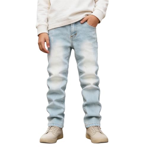 Pantalon en denim avec poches jean slim fit droit haut de gamme