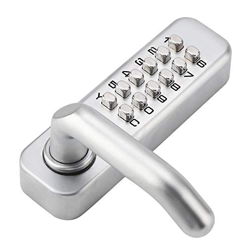 lyrlody Cyfrowy Zamek do Drzwi, Elektroniczny Zamek Szyfrowy, Mechaniczny, do Domu, Firmy, Szkoły, Sklepu