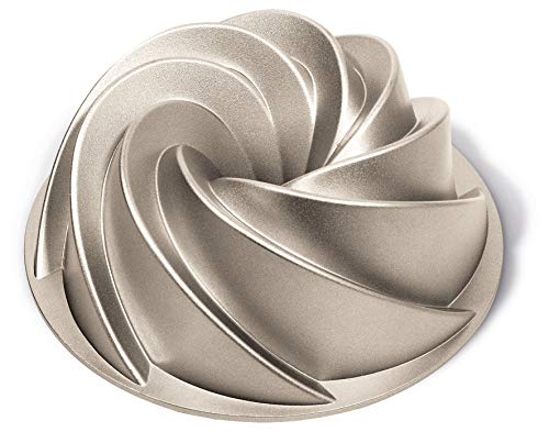 Guardini Sweet Magic, Stampo Marissa 24cm, per realizzare torte creative, Alluminio Pressofuso, Colore silver/champagne