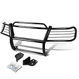 Auto Dynasty Compatible with Jeep Grand Cherokee WJ Front Bumper Protector Brush Grille Guard (Black)