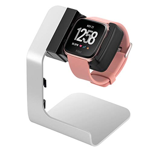 Fitbit Versa Compatible Charging Stand- Tranesca Charging Stand/Charging Dock/Charging Cradle for Fitbit Versa/Versa