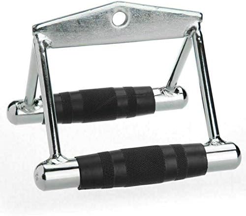 Kabalo Multi Gym V Handle Attachment Training Grip Bar Double Seated Row Lat Twin Cable