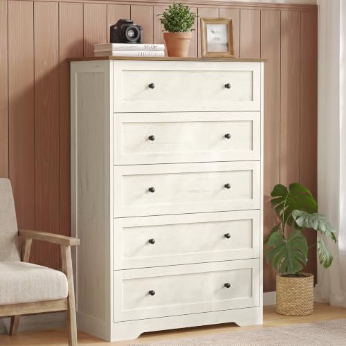 VASAGLE 5-Drawer Tall Dresser
