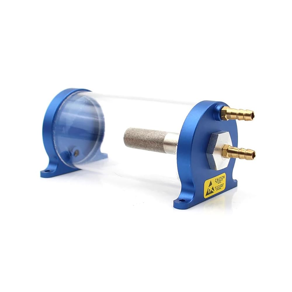 SPARKHOBBY CNC Transparent Fuel Tank Anti-Bubble 125ml 250ml Aluminum Alloy Cover for Jet Fixed-Wing Drone Airplane Model Parts (1PC 125ml)