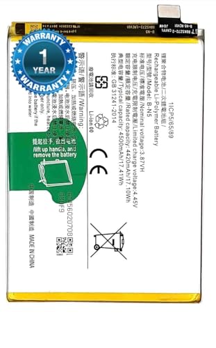 Image of Original B-N5 Battery for Vivo X50 Lite V1937, 1937 / Y70s /V2002A / Y51s /V2002A Battery with 1 Year Warranty**** (ERT72)
