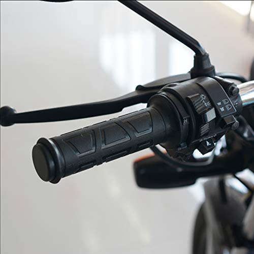 E-Bro New Version Motorcycle 7/8" 22mm Electric Hand Heated Grips Handlebar