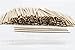 Fyess 500Pcs Small Wax Applicator Sticks Wood Spatulas Applicator for Hair Eyebrow Removal