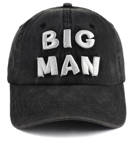 Kamaple 2 peças de chapéus combinando homem grande e homenzinho, bonés de beisebol ajustáveis de alg
