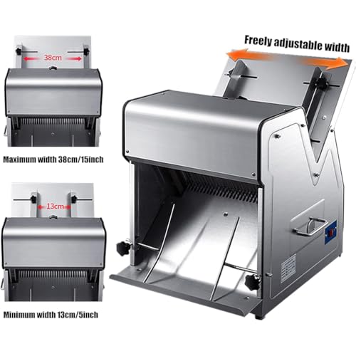 Rebanadora eléctrica de acero inoxidable para pan miniatura 6