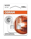  1 Paar Leuchtmittel W5W 12V Osram