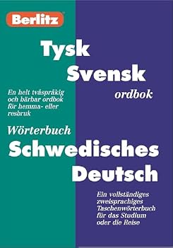 Staple Bound Tysk-svensk ordbok : Schwedisch-deutsch Wörterbuch (Berlitz ordbok) [Swedish] Book