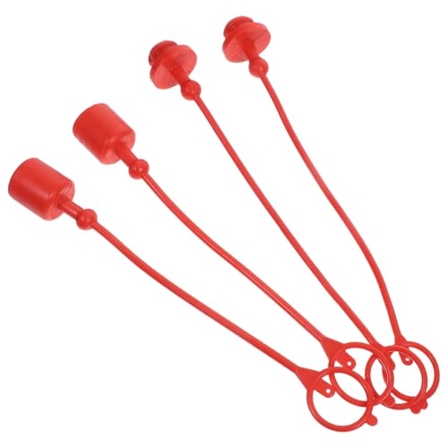 MUELODSIC 2 juegos Conjunto de Tapas Antipolvo para Acopladores Hidráulicos de Conexión Rápida Material Resistente Alta Presión Compatible con Conexiones y Npt Protección Eficaz contra