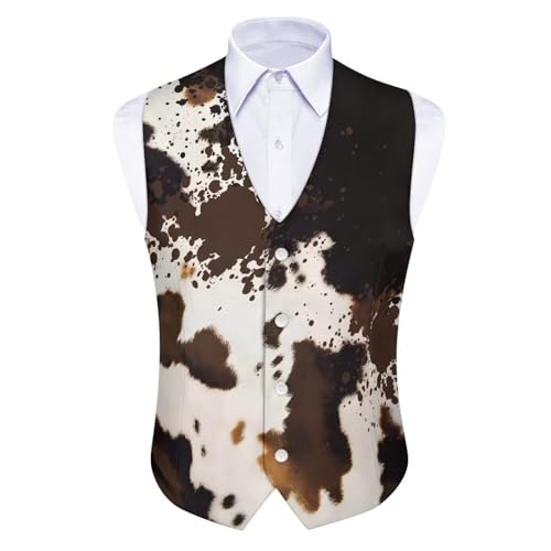 Men's Suit Vests Casual Formal Dress Vest Business Slim Fit Waistcoat Vest for Suits Tuxedo with Back Strap S-4XL4