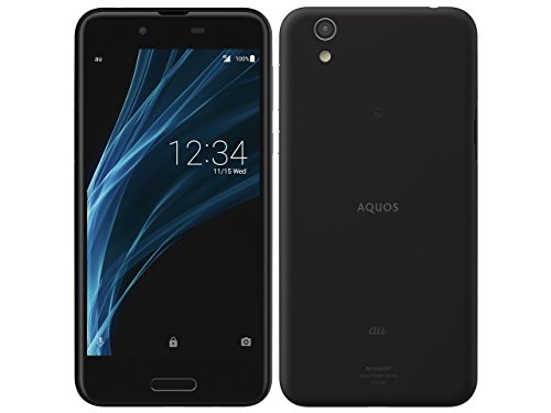 Amazon | au AQUOS sense SHV40 ベルベット ブラック 白ロム