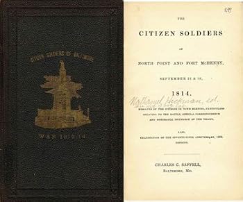 Hardcover Citizen Soldiers at North Point and Fort McHenry September 12 & 13, 1814. Book