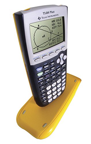 Texas Instruments 10-Pack TI-84 Plus Graphing Calculators - Yellow, Battery Powered