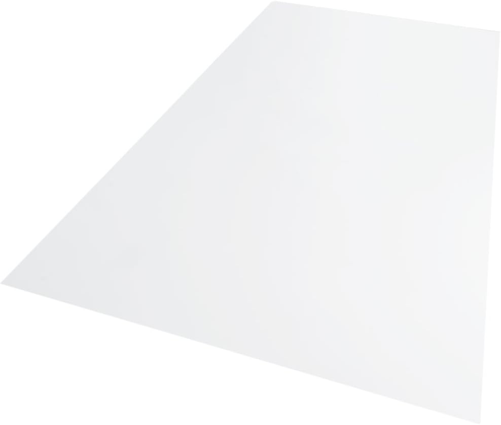 Foam PVC, 12" L x 12" W, White