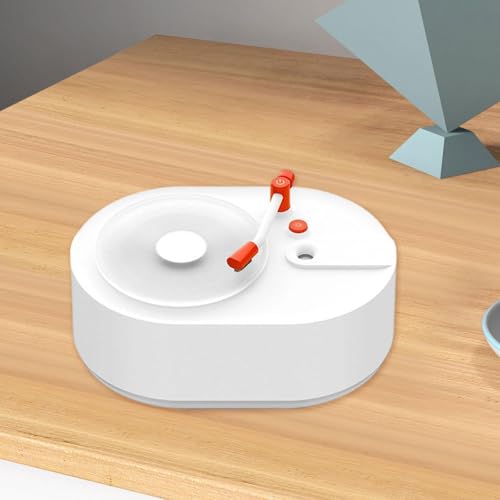 Diffuseur d'huiles à brume réglable d'Air avec veilleuse de table decorative blanche