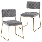 Asiento de terciopelo vintage, Patas de metal, Estructura ligera