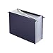 Staples Poly Expanding Hanging File Folder, 12‑Pocket Letter‑Size Accordion File with Jan–Dec Index, Durable Poly Construction, Black