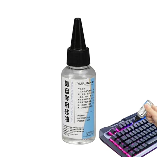 Qumiuu Lubricante para teclado, lubricante mecánico para teclado, aceite lubricante para teclados mecánicos, aceite lubricante para teclas mecánicas