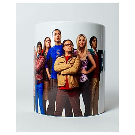 Taza - bang theory personajes