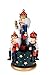 Clever Creations Gold Music Box 8 Inch Traditional Wooden Nutcracker Ornament, Festive Christmas Décor for Shelves and Tables