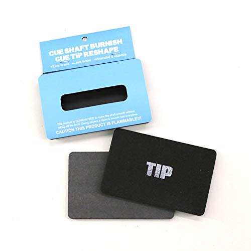 CUEELF Billard-Queue-Schaft-Polierer und Queue-Spitze Cover